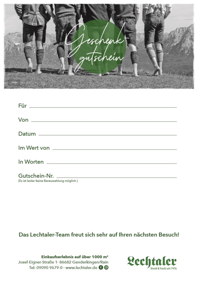 Gutscheinmotiv Herren